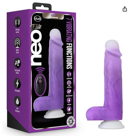 Dildo Vibrador, Encore 8 inch vibrating dildo